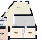 Сasa de vacaciones Maison Proche De La Avec Jardin Pour 4 *